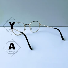 Women's Eyeglass Frames - Gold - View 7