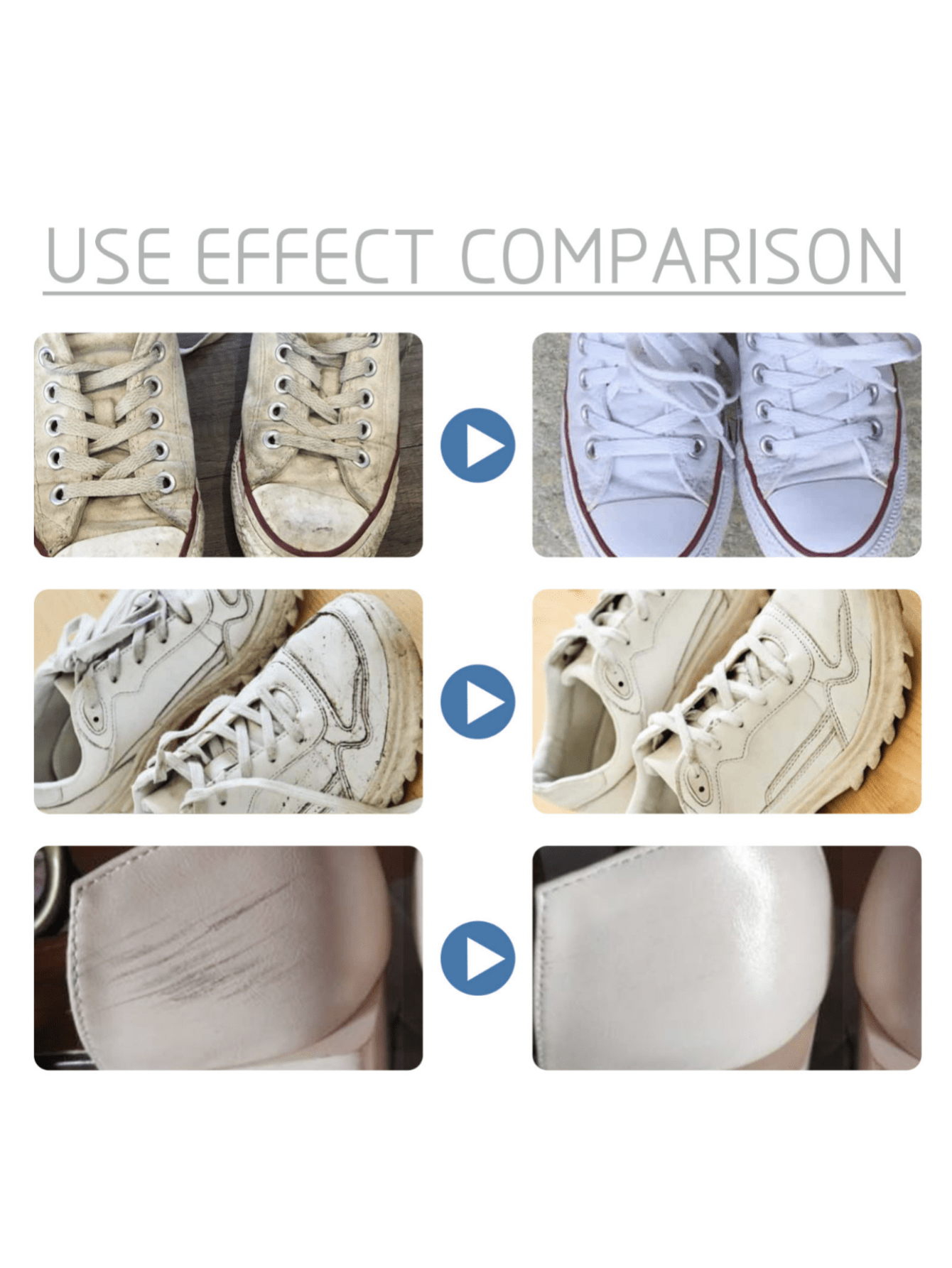 Jaysuing Sneaker Cleaner Whitening & Stain Removal & Yellowing Fading