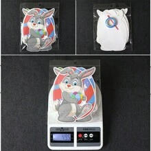 快樂復活節蛋旗幟,用於復活節派對裝飾 - 彩蛋字母拉旗 - 查看 3