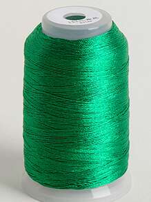 30克/卷，350米/卷人造丝缝纫线，手工编织绳，DIY流苏和串珠首饰制作配件 - 彩色 - 查看 6