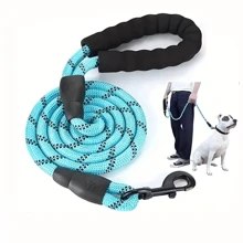 1 宠物腰带 狗狗腰带 夜间反光尼龙狗狗腰带 狗狗皮带 狗链 防爆充电宠物腰带 - 彩色 - 查看 9