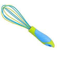 Batidor de globo 12 pulgadas con revestimiento de silicon - Verde - Ver 2