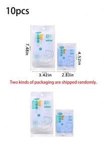 10pcs Disposable Toilet Seat Cover Bathroom Decor Fall Decor
