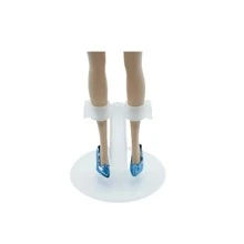 12 Bases De Plástico Para Muñecas. - transparente - Ver 4