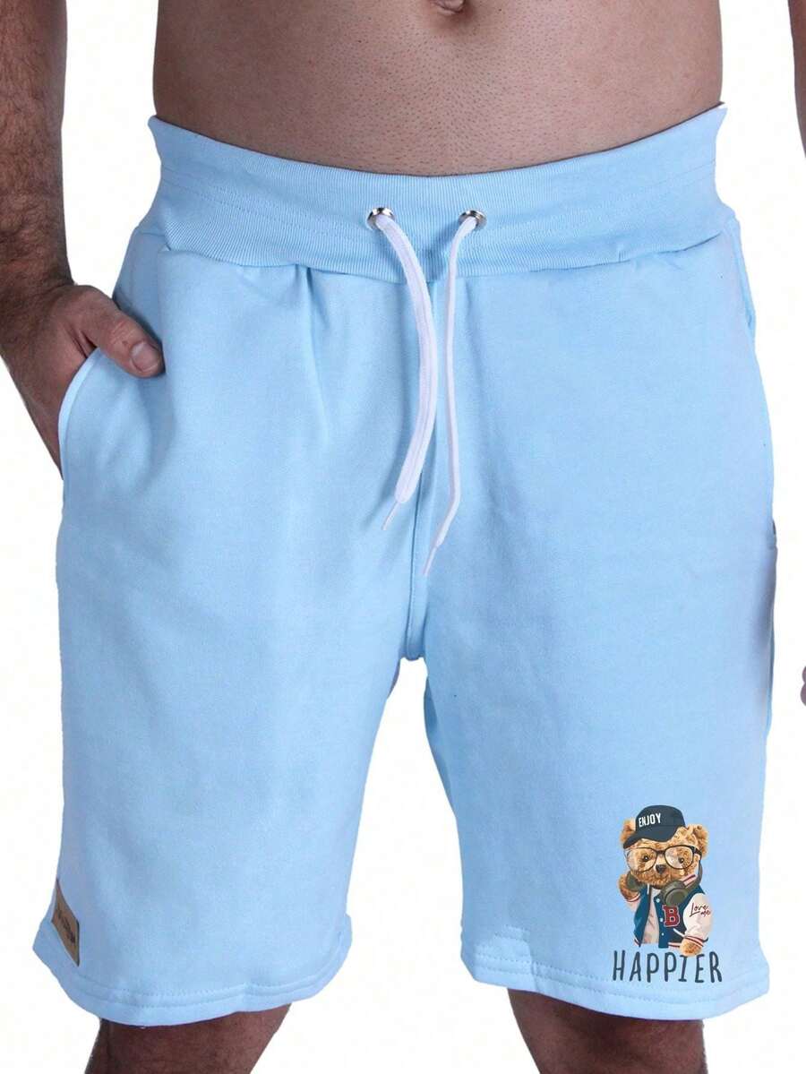 Men Shorts - Celeste - Ver 1