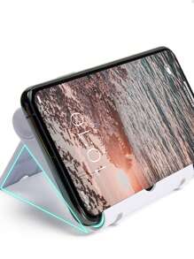 1 Miếng phổ cập Giá đỡ máy tính bảng Giá đỡ điện thoại di động , Gấp lại Bàn làm việc Đứng Cho máy tính bảng - màu đen - Xem 5