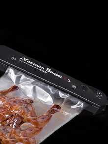 Maquina Selladora al Vacío para Conservar Alimentos - Negro - Ver 3