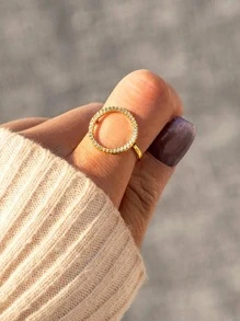 1 Stück Diamanten Ring Für Damen, Schmuck Für Frauen S925 Sterling Silber Exquisite Doppelschicht-ring Feiner Schmuck Geschenk Für Mädchen Tägliche Lebens Dekoration