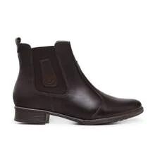 Women Mid-Calf Boots - 咖啡棕 - 查看 4