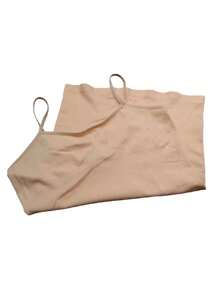 Playera Blusa Camiseta De Tirantes Mujer - Beis - Ver 5