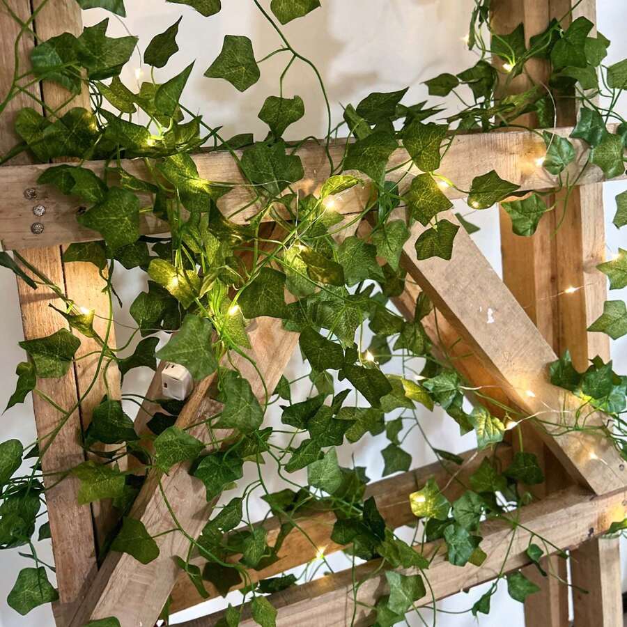 1/2 Package Sweet Potato Vines, Artificial Vines, Suitable For Indoor