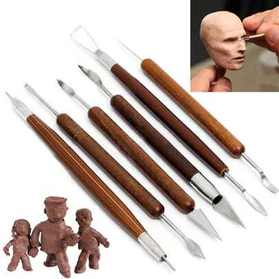 Strumenti Da Modellazione Fine Sculpture Clay Molding Tool Set Per Modellazione Argilla Ceramica Utensili Da Modellistica Pratica