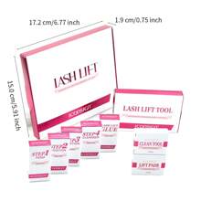 Iconsign睫毛燙套裝自然捲曲,附有迷你睫毛捲曲器的睫毛提拉套裝,睫毛層壓套裝 - 粉色 - 查看 2