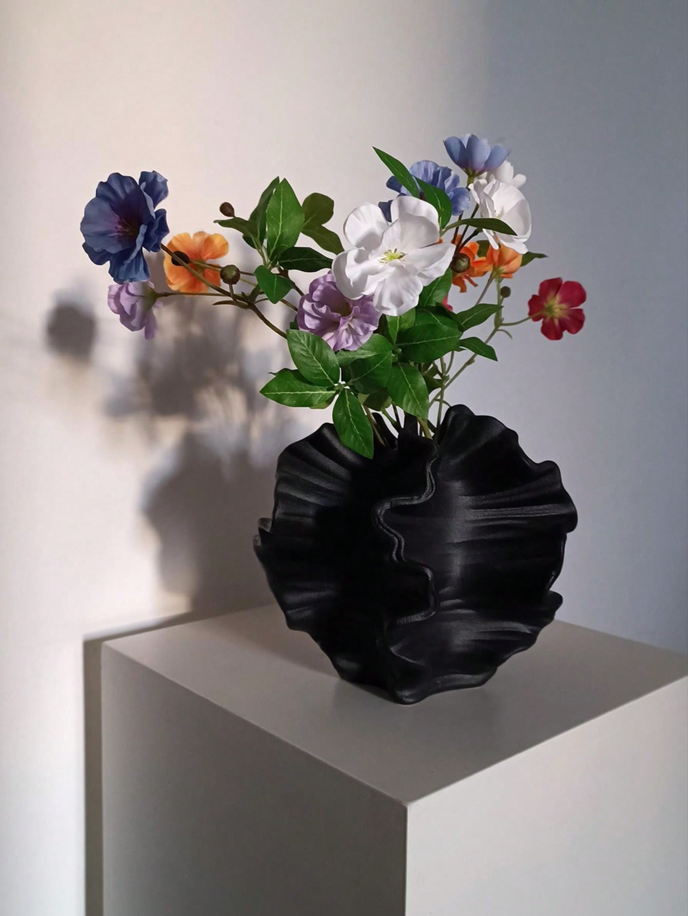 1pc Ceramic Frosted Texture Vases, Modern Home Boho Decor, Hydroponic