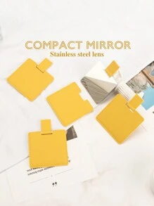 1 Miếng Chic Có thể mang đi Gương trang điểm - Nổi bật HD 8K Thép không gỉ Ống kính Và A Phạm vi Của Da Màu sắc ( Hoa hồng , Màu hồng , Đen , Xanh , Màu xanh lá ) Lý tưởng Qủa tặng Đối với Mẹ , , , , , , , Phù dâu , Và Đặc biệt Dịp Như Kỳ nghỉ , Sinh nhật , Đám cưới , Ngày lễ Mẹ , Và Ngày lễ tình nhân Sành điệu Và Nọn nhẹ Thiết kế , A Sự lựa chọn Đối với Lễ ăn mừng - Nhiều màu - Xem 14