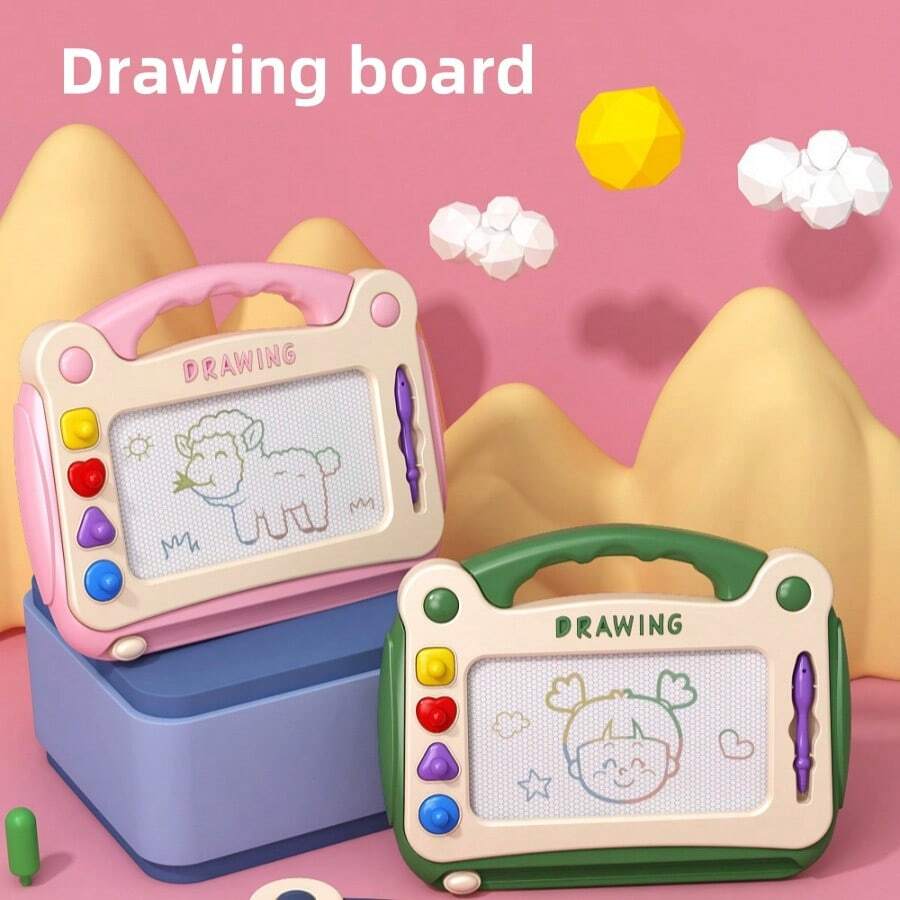 Children's Drawing Board With Erasable Pen, Baby Doodle