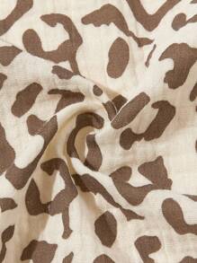 1 件印花柔软透气婴儿襁褓毯 - 彩色 - 查看 6