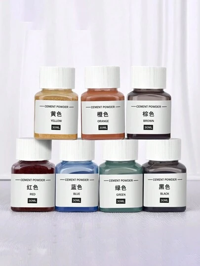1pc 30ml Plaster Cement Coloring Paint, Plaster Paste, Concrete Cement Plaster Mold, DIY Jewelry Making Supplies
