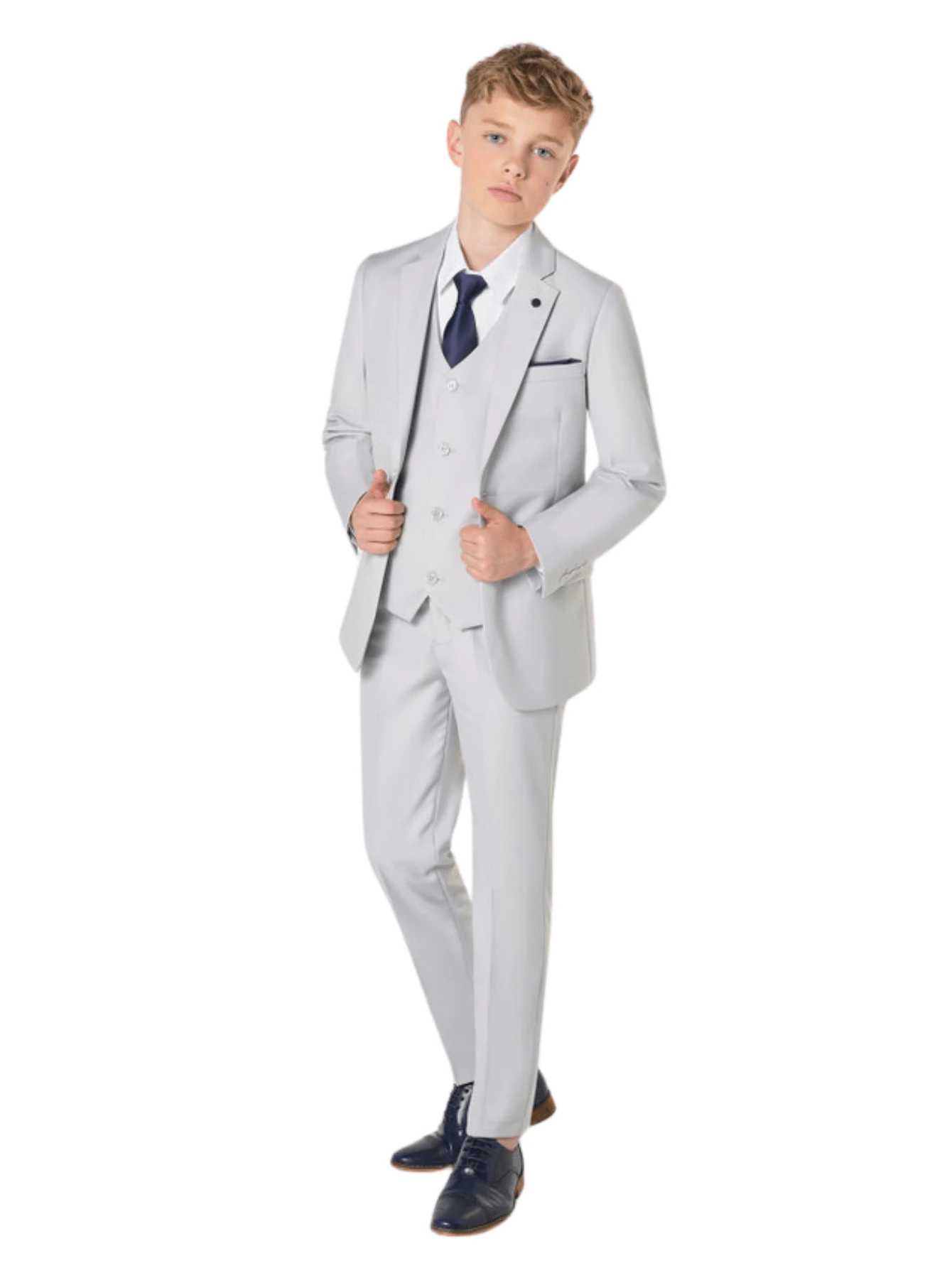 Men Suits - Hellgrau - Übersicht 1