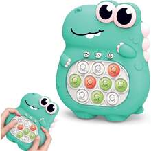 Juguete De Dedos De Empuje Rápido Actualizado Con Luz De Doble Color, Modo De Luz, Consola De Juego De Presión De Dedos Para Mano, Regalo De Cumpleaños Adecuado Para Niños Mayores De 3 Años Y Adultos. Hamster Rosa(requiere 3 Baterías Aaa, No Incluidas En El Suministro. Es Necesario Un Destornillador Para Abrir El Compartimento De La Batería. No Incluido En El Suministro.) - Multicolor - Ver 11