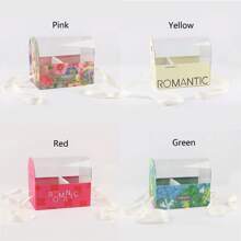 1 件，圣诞礼品包装盒蝴蝶结水果花盒透明 GfBxRoseFlwrBxFrsFlowerCakBox，小型企业用品，包装盒，婚礼装饰，婚礼，礼品盒，婚礼用品，婚礼宾客回礼，礼品盒，婚礼招待会装饰，圣诞节 - 彩色 - 查看 10