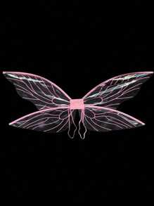 1pc Festival Party Angel Wings For Decor Or Unisex Dress Up - Multicolor - View 9