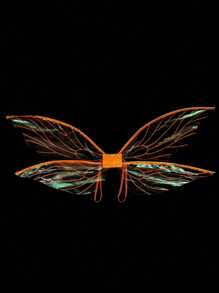 1pc Festival Party Angel Wings For Decor Or Unisex Dress Up - Multicolor - View 10