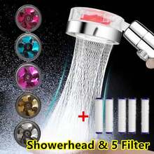 1 bộ Vòi hoa sen , Cầm tay Bộ tăng áp Cái quạt Áp lực cao Vòi hoa sen Với Tự chọn , Vật dụng trong nhà Gương sen Cơ thể Xịt nước Đối với Phòng tắm , Phòng tắm Phụ kiện ( Chọn - Nhiều màu - Xem 25