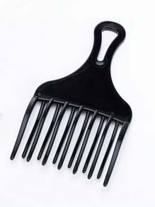 Hair Picks Ergonomic Design Hair Picks ABS Material 1pc Wide Tooth DIY Hairstyles For Thick Curly Hair For Salon Styling Afro Hair Pick Comb Small Hair Fork Comb, Hairdressing Styling Tool For Curly Hair For Men Women Plastic, Black, Hair Brush, Comb, Hair Tools, Hair Products And Accessories For Barber Salon Beauty Travel Essentials,Back To School,Travel Holiday Essentials,Hair Accessories For Women,Brush,Hair Brushes,Edge Brush,Brush Hair,Hair Comb,Comb Hair,Detangling Brush,Ball Brush,Mini Hair Brush,Hair Brush Set,Wooden Comb,Hair Brush, Brush, Comb, Slick Back Brush, Hairbrush, Edge Brush, Brush Hair, Hair Comb, Hair Brush Set, Comb Hair, Mini Hair Brush, Detangling Brush, Hair Brushes,Hair, Accessories, Hair Products, Hair Tools, Hair Stuff, Hair Care, Curly Hair Brush, Barber, Barber Accessories, Hairdressing Equipment,Travel Essentials,Travel Essential,Hairstyle,Hairdressing - Black - View 9