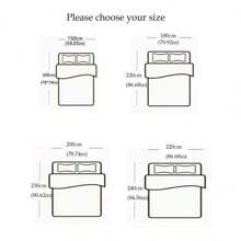 1 件拉绒羽绒被套，亲肤防滑，适合所有季节，日式风格，单人床上用品套 - 薄荷藍 - 查看 2