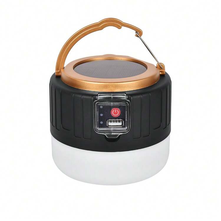 280W USB Rechargeable Solar Light LED Outdoor Camping Lamp Bulb Battery Tent Light - Black - View 11