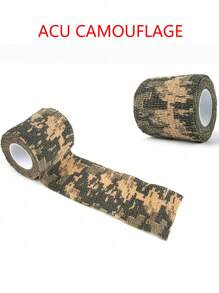 1 miếng vải không dệt tự dính 1,97 inch X 177,17 inch, băng ngụy trang, băng thun thể thao, băng quấn tự dính thoáng khí cho thú cưng, thể thao - băng thun cho cổ tay, đầu gối, mắt cá chân, đồ dùng cắm trại - Xem 5