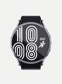 1pc Unisex Transparent Soft TPU Full Coverage Scratch-Resistant 2-In-1 Smart Watch Case And Screen Protector, Compatible With 40mm/44mm Samsung Watch, Compatible With Samsung Galaxy Watch 4/5/6/7, Smart Watch Shell Accessory Protective Case - Clear - View 10