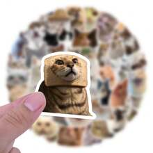 100 件可爱猫咪贴纸搞笑猫咪表情包涂鸦美学装饰乙烯基防水贴纸适用于水瓶、电脑、笔记本电脑、手机、行李箱、笔记本、贴纸表情包、防水贴纸、贴纸 100 件、猫咪用品、笔记本贴纸、猫咪贴纸、搞笑贴纸、贴纸书、贴纸、猫咪贴纸、猫咪、贴纸、猫咪贴纸、猫咪、贴纸、猫咪贴纸、猫咪