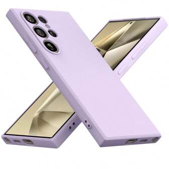 Silicone Case Compatible With Samsung Galaxy S24 Ultra / S23 Ultra / S22 Ultra / A15 5G / A35 / A55 5G, Full Body Silky Soft Touch Phone Case With Camera Protection Cover Compatible With Samsung S24 Plus S24 S23 Plus S23 S22 S21 Plus S21 FE S23 FE / A14 A54 A53 A52 A05S A04S A13 A32 / IPhone 15 PRO 15 PRO MAX  15 / IPhone 14 PRO MAX 14 PRO 14 / IPhone 13 PRO 13 PRO MAX 13 12 11 SE 2020 7 8 Plus / Honor Magic 5 6 Lite / Redmi Note 13 PRO Note 13 Note 12 PRO Note 12 Note 11 PRO Note 11 Note 10 / Xiaomi 11T PR
