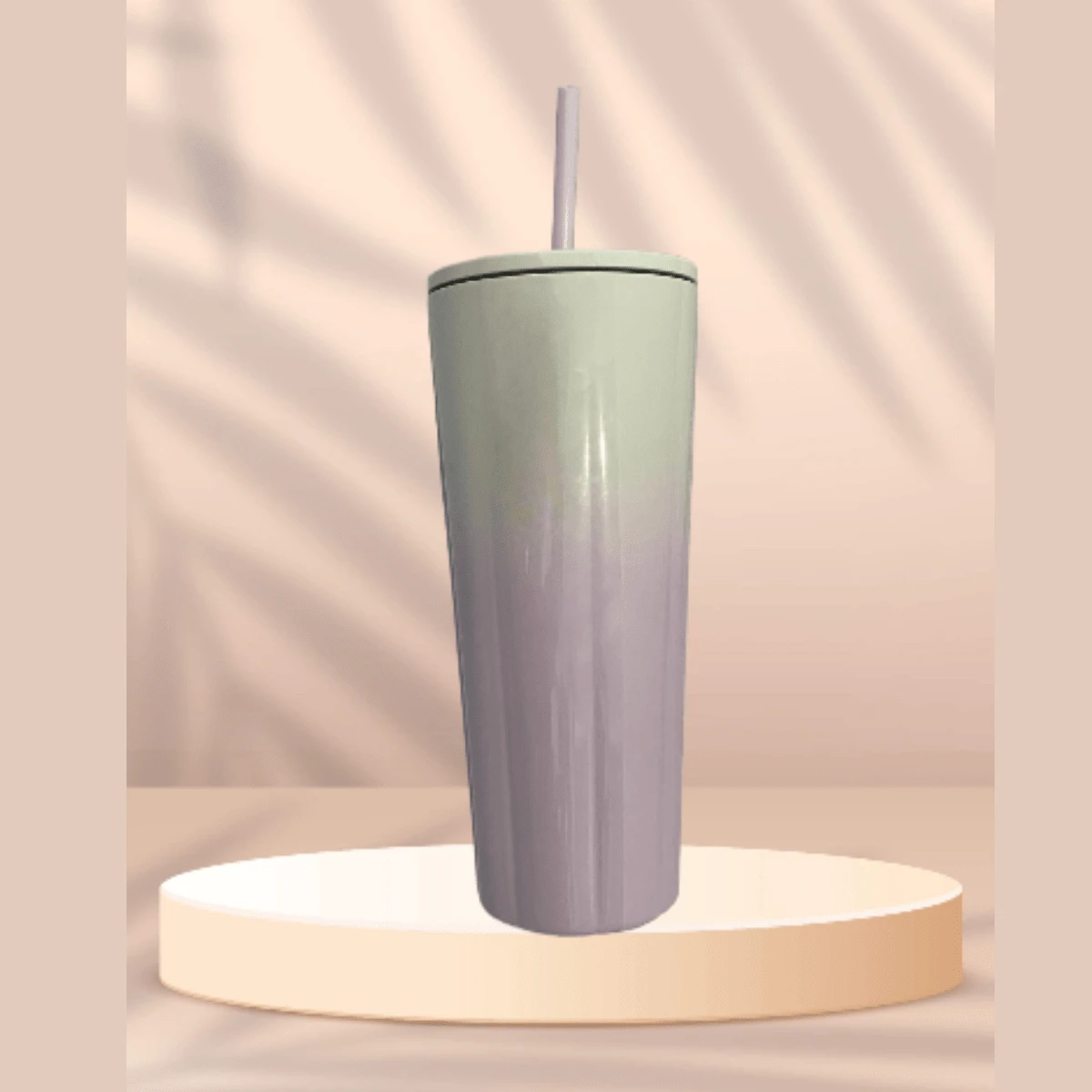 Cup With Straw STAR 750ml LEOY - 紫色 - 查看 1