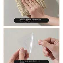 1 Stück wandmontiertes Hasen Design Organisationsregal für Zahnbürsten Aufbewahrung, Ablauf & multifunktionale Badezimmer Aufbewahrung ohne Bohren