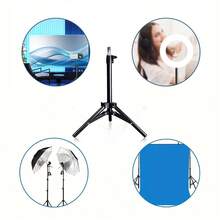 1 Pc 0.55m Projector Stand Tripod, Projector Floor Stand Adjustable Height ,360° Rotatable,  Portable Folding Mount For Projector,Camera - 0.55m - View 5