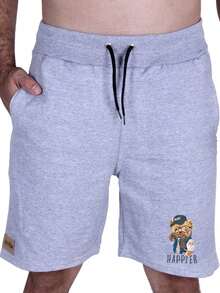 Men Shorts - Light Grey - View 1