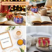 Olla Para Hacer Velas Con Placa Eléctrica Para Derretir,Kit para hacer velas con placa calefactora electrónica, kit para hacer velas navideñas, suministros para hacer velas de bricolaje con derretidor de cera, olla para verter - Plateado - Ver 11