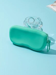 Silicone Glasses Case Silicone Eyeglasses Bag Zipper Silicone Glasses Case With Hook Glasses Accessories For Women - Multicolor - View 13