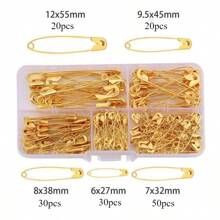 150pcs Pin Decorative Accessory For Sewing, Diy, Crafts And Clothes - Gold - View 1
