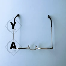 Women's Eyeglass Frames - Gold - View 8