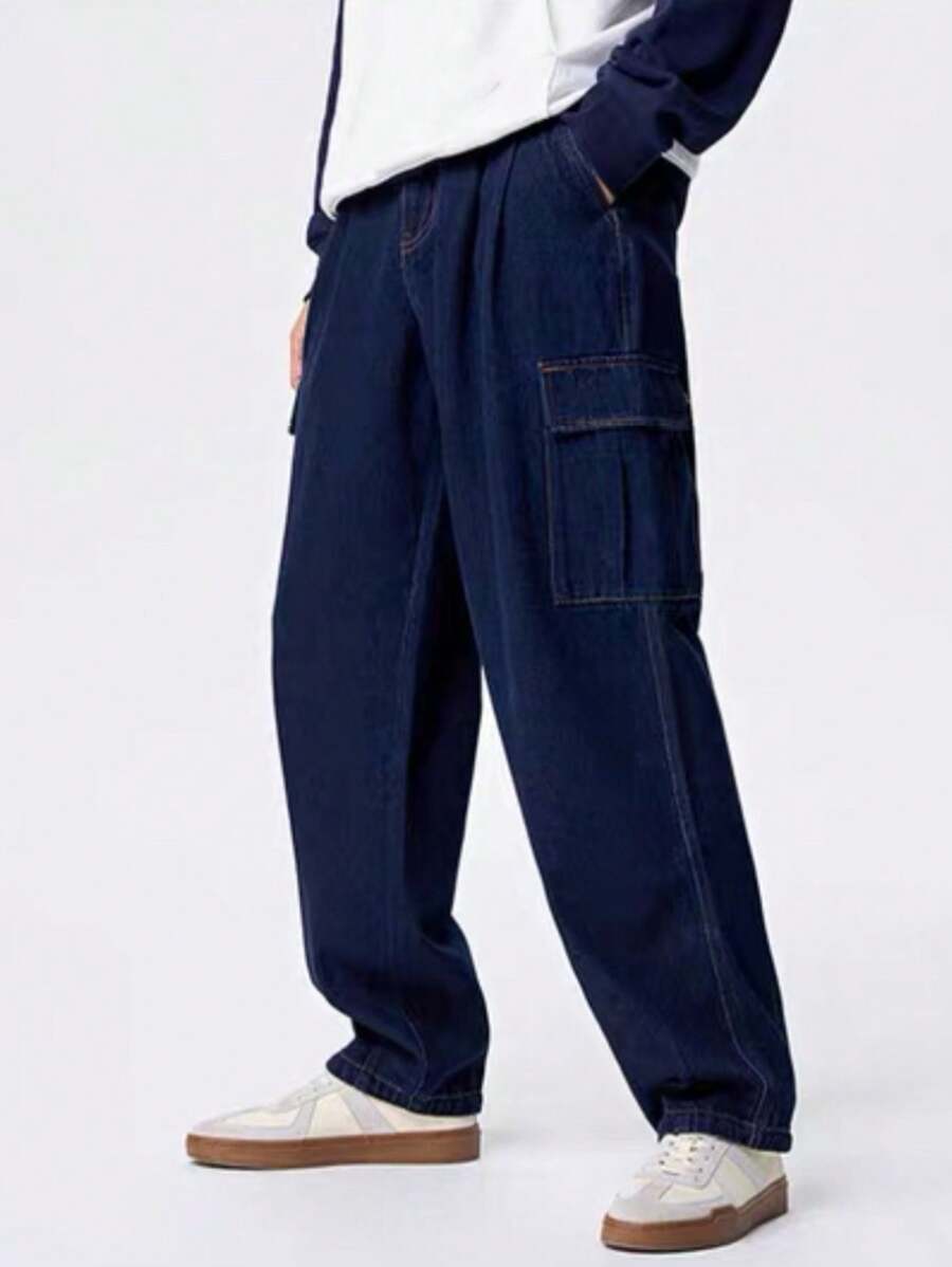 Men Jeans - Azul Marino - Ver 1