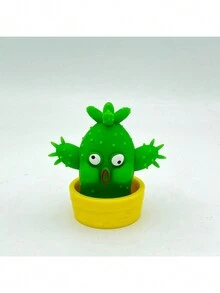 Cute Squishy Slow Rising Stress Relief Toy, Prickly Pear Cactus Design - Multicolor - View 5