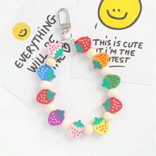 1 Miếng Nhiều màu Bằng gỗ Kết cườm Móc chìa khóa Đối với phụ nữ Với Dễ thương Con voi , Hoa Hướng dương & Thiết kế hoa , Cũng có thể sử dụng Như Vòng đeo tay Hoặc Túi quyến rũ - Nhiều màu - Xem 8