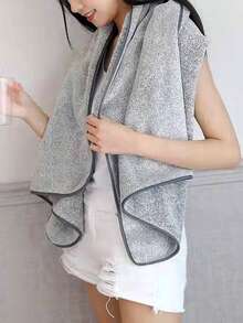 1 Khăn tắm lông cừu san hô hoặc khăn tay Sợi mềm & thấm hút cho gia đình/phòng tắm/kỳ nghỉ ở bãi biển, có nhiều kích cỡ khác nhau, vui lòng chọn kích thước ưa thích của bạn - Xám - Xem 3