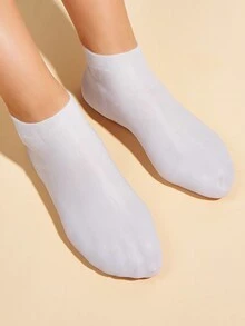 4入組凝膠保濕襪、保濕手套、美白水療襪、水療手套、沙灘襪 - 白色 - 查看 2