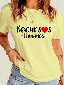 Women T-Shirts - Màu vàng - Xem 1