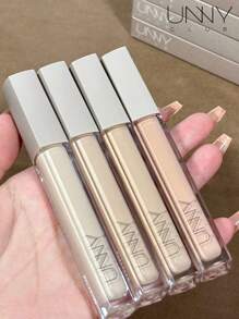 unny club 6克持久遮瑕笔，适合干性肌肤，液体遮瑕膏，色彩校正，轻盈水润，高遮瑕力，持久不脱妆，遮盖瑕疵，保湿提亮，浅米色 - P01鮭魚色 - 查看 5